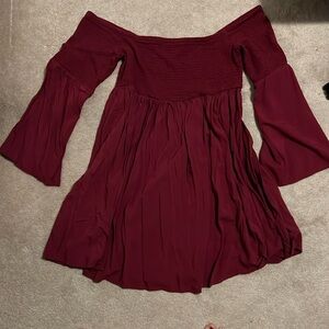 Torrid off the shoulder dress
